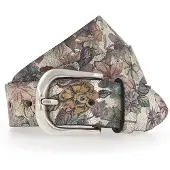 Vanzetti Ceinture jaune d'or / mûre / argent