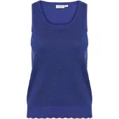 Saint tropez Tops en tricot 'Mila' bleu violet / violet foncé