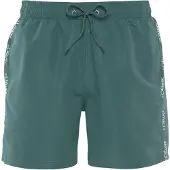 s.Oliver Shorts de bain 'Noah' émeraude / blanc