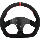 Simagic Volant P-325D Alcantara, 325mm, design en forme de D, noir