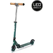 Micro mobility Micro Sprite ECO LED, trottinette universelle, modèle classique, adaptée à tous les genres, pour surfaces asphaltées, capacité de charge de 100 kg, avec 2 roues