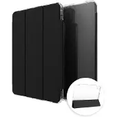 Zagg Étui Crystal Palace Folio Creed pour iPad Air 11 pouces (2024) (Apple iPad Air 2020), Étui pour tablette, Transparent