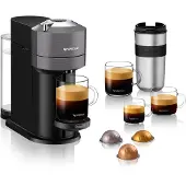 De'Longhi Nespresso Vertuo Next, Machine à café à capsules, Gris
