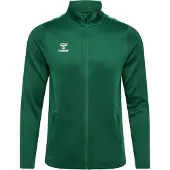 Hummel Veste de survêtement 'CORE XK POLY' sapin / blanc