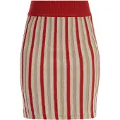 Faina Jupe beige / rouge