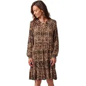 Deeluxe Robe Courte Imprimée Col V À Volants Femme Deeluxe 74