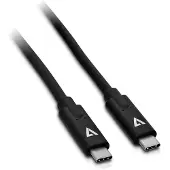 V7 Câble USB C V7UCC-2M-BLK-1E Noir