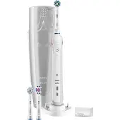 Oral-B Brosse à dents rotative vibrante Smart 5100S White pour adultes, blanche