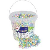 Playbox Mélange de perles pastel 10000 pièces par seau