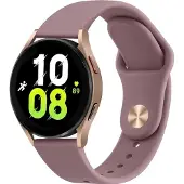 Screen Guard Professional Bracelet sport Samsung Galaxy Watch5 Silicone Strap (Silicone), Sangles de montre, Violet