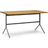 Normann Copenhagen Bureau Kip gris acier/chêne