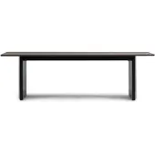 Normann Copenhagen Table à panneaux 90x250cm noir/marron foncé
