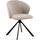 Fonq Pippa chaise de salle à manger beige.