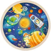 Goki Puzzle à encastrer L'univers 57 pièces (57 pièces)