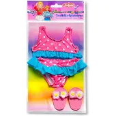 Heless - 787 - Set De Bikini Pour Poupées De 35-45 Cm