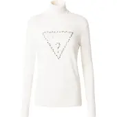 GUESS Pull-over 'Piper' argent / blanc