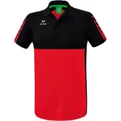 Erima Polo Six Wings Rouge/noir - XXXL