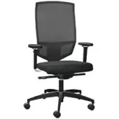 Dauphin Siège de travail AJ 5775 NPR plastique noir (41 - 55 cm)