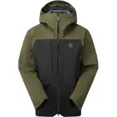 Rab - Veste de ski de randonnée en GORE-TEX ePE - Khroma Converge Jacket Army Black pour Homme - Taille M - Vert