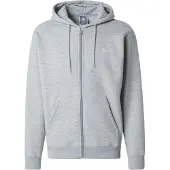 New Balance Veste de survêtement 'Essentials' gris chiné / blanc