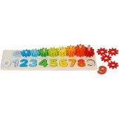 Goki Jeu en bois pour apprendre à compter, +3 ans,