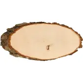 Gerkimex Fabriquez votre propre plaque d'identité en écorce d'arbre, 28 cm