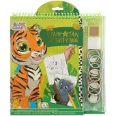 GrafiX Green Cahier d'activités du Tampon et de la Ruban adhésif - Tigre