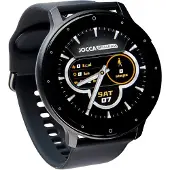 Jocca Smartwatch pharma premium rounded 2/ notifications/ fréquence cardiaque/ noir