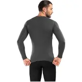 Siroko Srx Compact Long Sleeve Base Layer Gris 2XS-XS Homme
