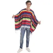 Creaciones Llopis Costume Poncho Mexicain Monterrey