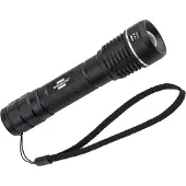 Brennenstuhl LuxPremium TL 601 lampe de poche LED, 600 lumens, focus continu, aluminium, IP67, 137 mm, noir
