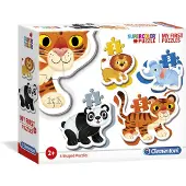 Clementoni Mon premier puzzle Animaux sauvages 20810
