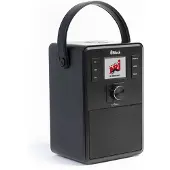 Block eMotion schwarz tragbares Radio mit DAB+, Bluetooth & Spotify-Connect