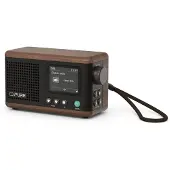 Pure Classic Mini Portable Radio Marron One Size / EU Plug 220V