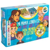 Cayro Jeu De Société Éducatif Pour Enfants - - Mon Premier Qui Est-Ce ? - 2 Joueurs - 3-99 Ans - Multicolore - Plastique