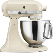 KitchenAid Artisan Robot de Cuisine 5KSM175PS Crème