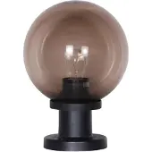 Lyora Lampe ampoule Bolano 31,5cm. Fumée de piédestal