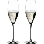 Riedel Flûte à champagne Vinum, Verres à vin, Transparent