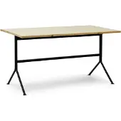 Normann Copenhagen Bureau poulet acier noir/pin