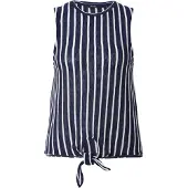 Vero Moda Haut 'VMLANA' bleu marine / blanc