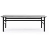 Normann Copenhagen Table basse Grow 70x120cm chêne noir