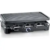 Severin Rg9670 1400w Raclette Noir One Size / EU Plug 220V
