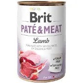 Brit Pate&amp;Meat lamb - pâtée d'agneau pour chiens - 6x400 g