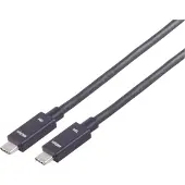 Bkl Electronic Câble de connexion USB-C, TB4, UltraFlex, 0,25m 10080131 Contenu (0.25 m, USB 4, 100 W)