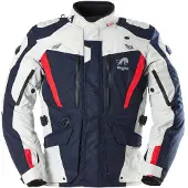 Furygan Apalaches Evo blouson textile moto, bleu/blanc/rouge, 4XL