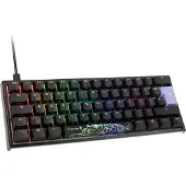 Ducky One 2 Pro Mini Rgb Cherry Red Gaming Keyboard English Noir
