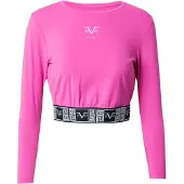 19V69 Italia T-shirt 'ALESSIA' rose / noir / blanc