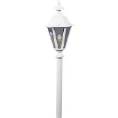 Konstsmide Lampe lanterne Pallas 41cm blanc mat
