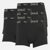 Everlast lot de 5 boxers Homme Noir/Noir