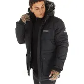 Bench Parka matelassée koufax hommes - Noir